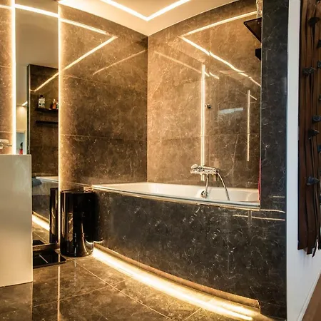 Contemporary With Fireplace & Terrace *