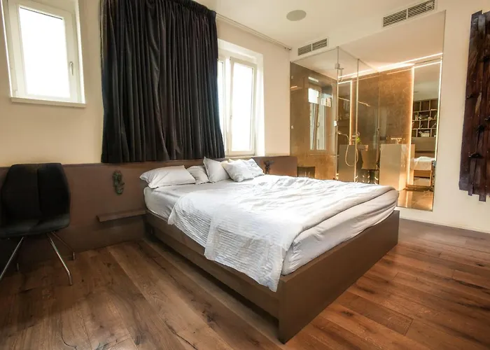 Contemporary With Fireplace & Terrace Apartment