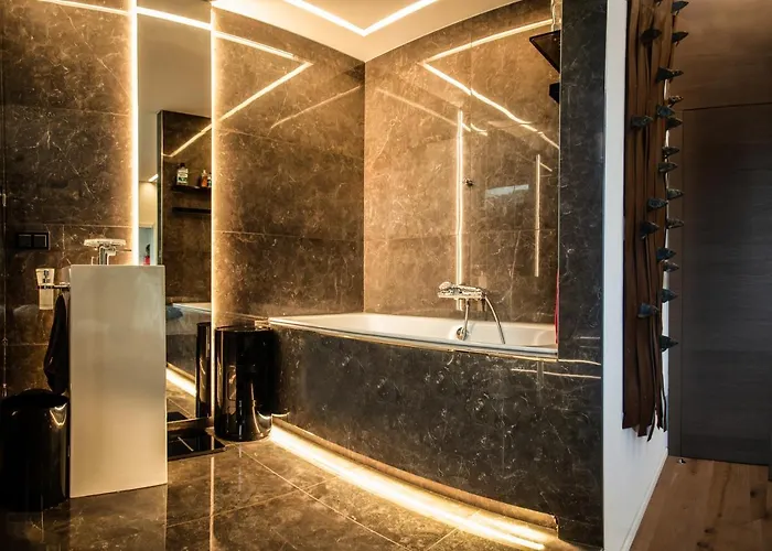 Contemporary With Fireplace & Terrace *